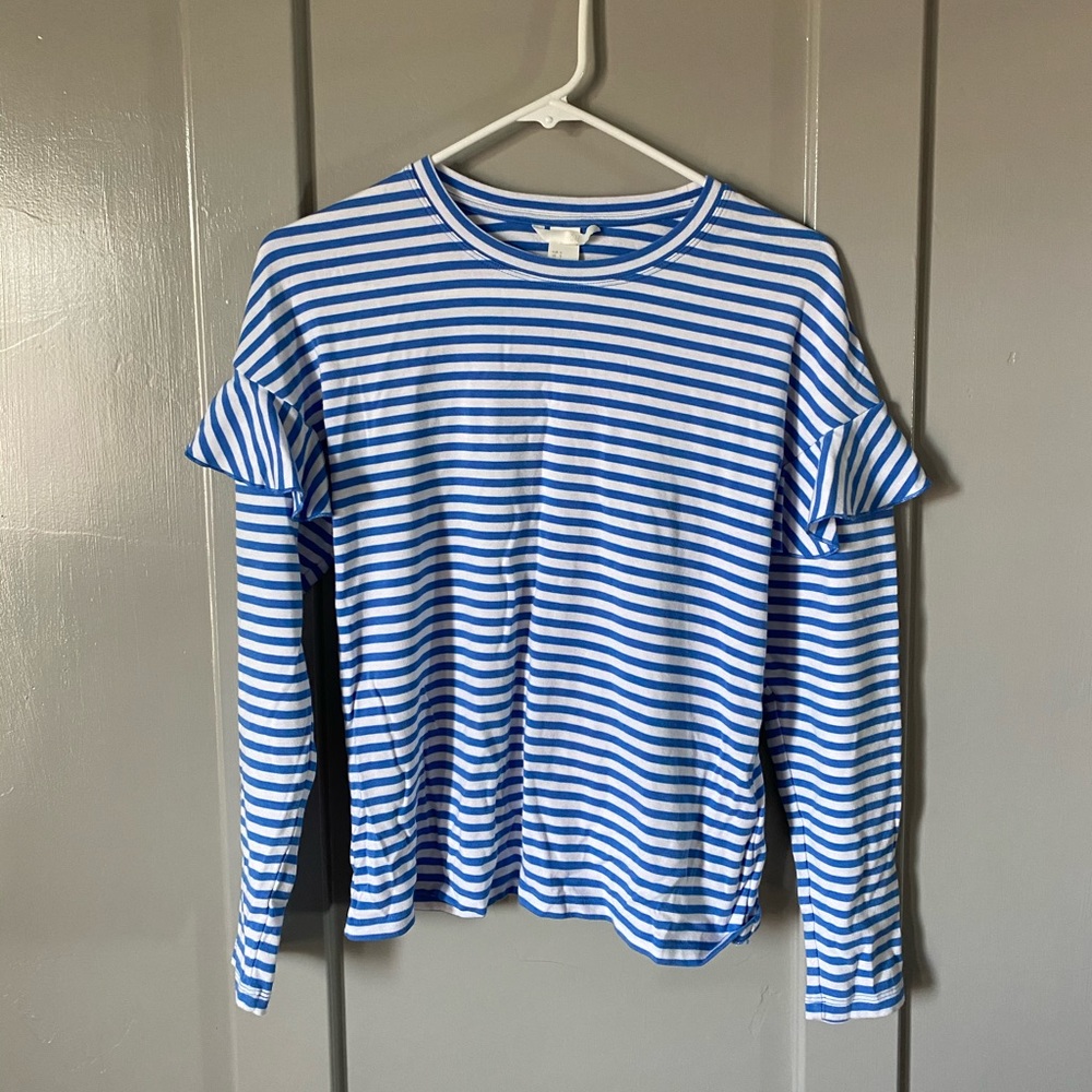 Long sleeve striped shirt